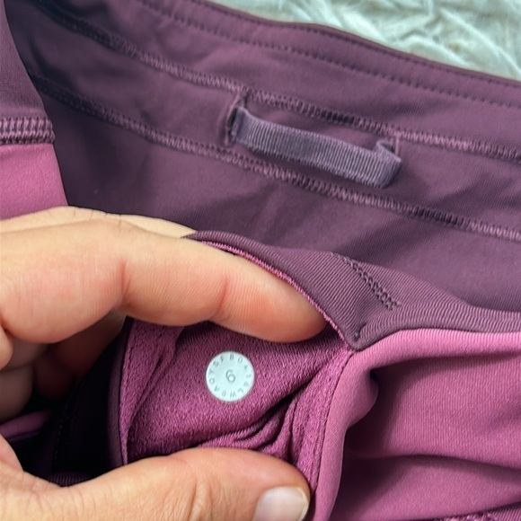 🔥$SALE$🔥 Lululemon Colour Me Ombre Crop 21" Dark Adobe Blush Berry Violet Red - Picture 5 of 5